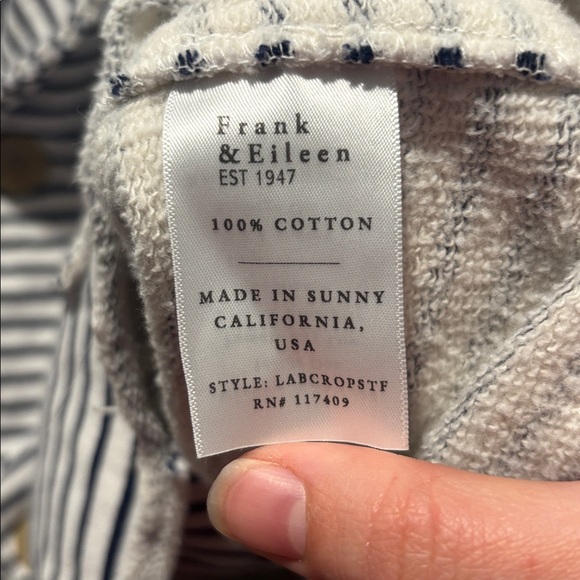 FRANK & EILEEN mini stripe Belfast jacket - Picture 4 of 8